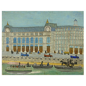 Gare d&#039;Orsay - 루이 비뱅 / 인테리어그림 (수입원목액자)