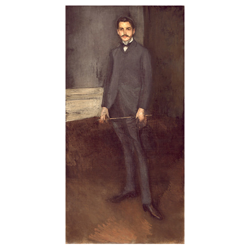 Portrait of george w vanderbilt - 제임스 휘슬러 / 인테리어그림 (수입원목액자)