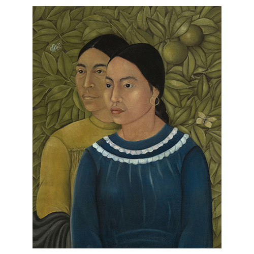 Dos Mujeres - 프리다 칼로 / 명화그림 (수입원목액자)