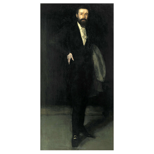 Arrangement in Black Portrait of F. R. Leyland - 제임스 휘슬러 / 인테리어그림 (수입원목액자)